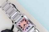 Tank Francaise Small 'Pink Mother Of Pearl Dial'