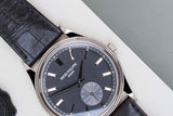 Calatrava 'White Gold - Charcoal Grey Dial'