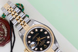 Datejust 26 'Black Diamond Dial - Jubilee'