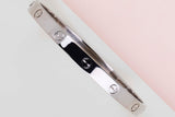 Love Bracelet - White Gold - Size 19 - B&P