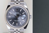 Datejust 41 'Slate Grey Dial - Jubilee'