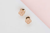 Sweet Alhambra Earrings - Rose Gold