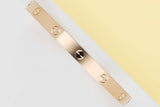 Love Bracelet Brushed - Yellow Gold - Size 19