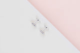 Sweet Alhambra Earrings - White Gold & Mother of Pearl