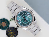 Sky-Dweller 'Mint Green Dial - Oyster'