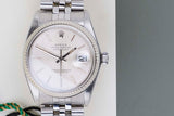 Datejust 36 'Silver Tapestry Dial - Jubilee'