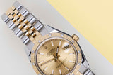 Datejust 31 'Champagne Index Dial - Jubilee - Diamond Bezel’
