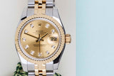 Datejust 26 'Champagne Diamond Dial - Jubilee'