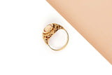 18 ct. Yellow Gold Ring - Camee