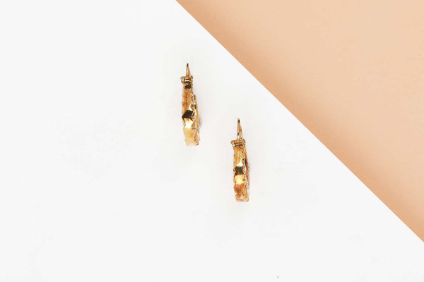 18 CT. Yellow Gold Earrings