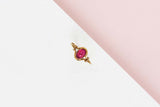 18 CT. Yellow Gold Ring - Ruby