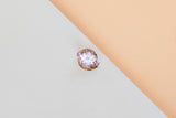 14 ct. Yellow Gold Ring - Amethyst - Size 54
