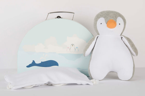 Plush Penguin VIP Newborn Baby Gift Set