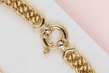18ct. Yellow Gold Bracelet - 19.5CM