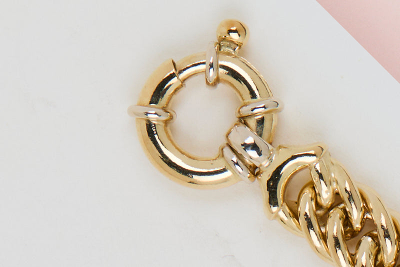 18ct. Yellow Gold Bracelet - 19.5CM