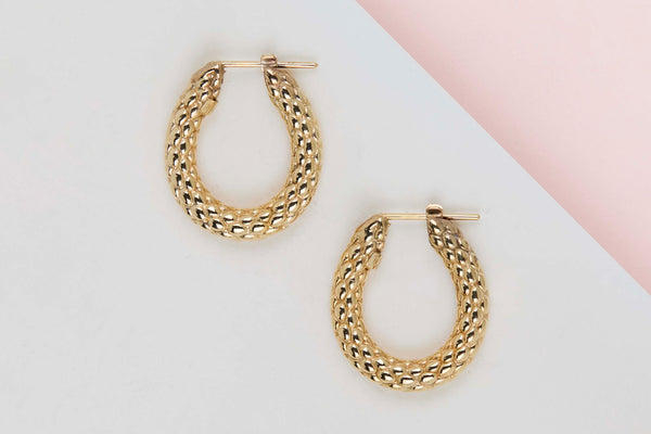 18ct. Yellow Gold Earrings