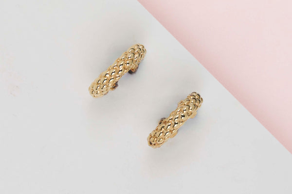 18ct. Yellow Gold Earrings