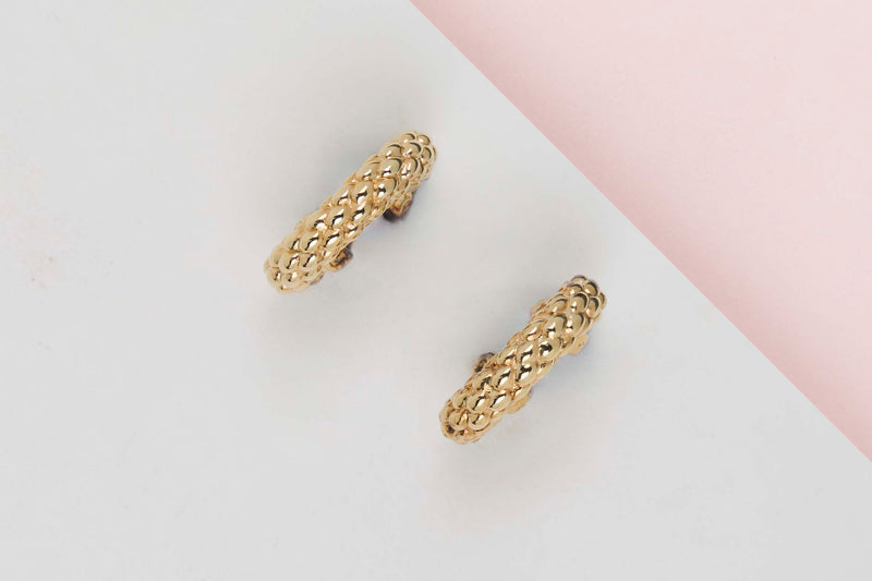 18ct. Yellow Gold Earrings