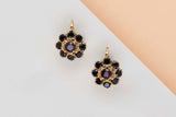 18ct. Yellow Gold Earrings - Garnet