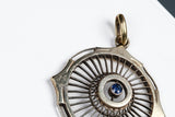 14 ct. Yellow Gold Pendant - Sapphire