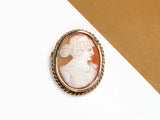 18 ct. Yellow Gold Brooch - Cameo