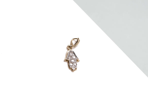 14 ct. Yellow Gold Pendant - Diamonds