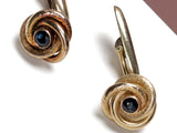 14 ct. Yellow Gold Cufflinks - Onyx